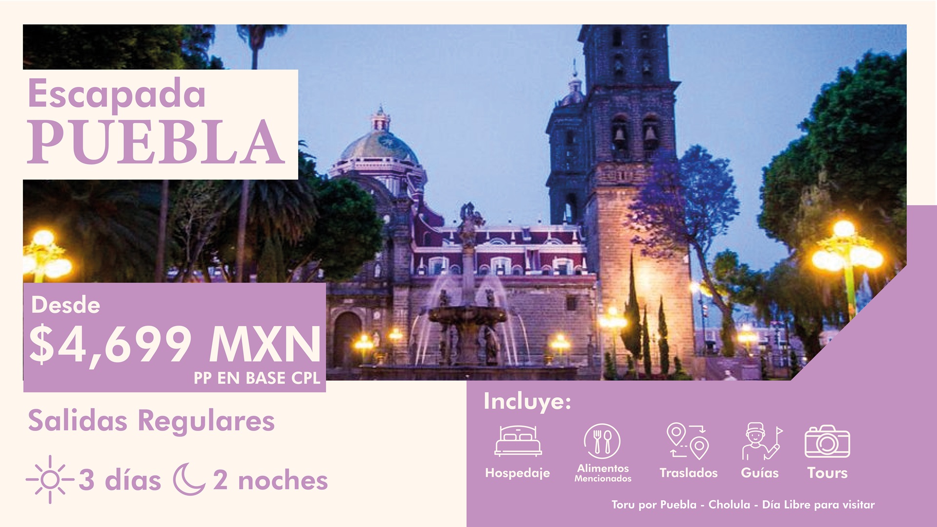 Escapada a Puebla